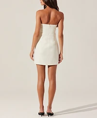 Astr the Label Women's Melani Strapless Mini Dress