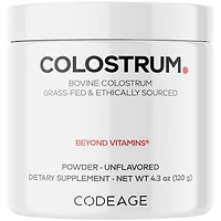 Bovine Colostrum Powder Supplement 4-Month Supply, 1000mg per Serving, Grass-Fed Ethically Sourced, Immunoglobulin-Rich Prized First Milk, Cold-Chain