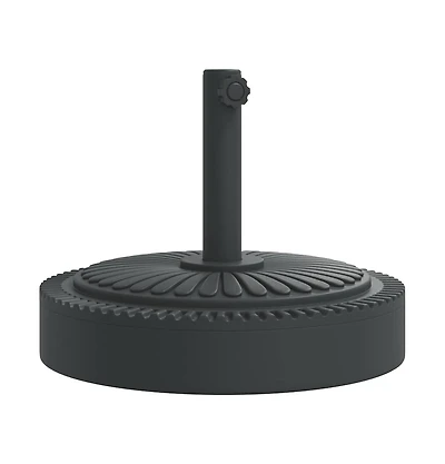 Parasol Base for 1.5"/1.9" Poles 55.1 lb Round