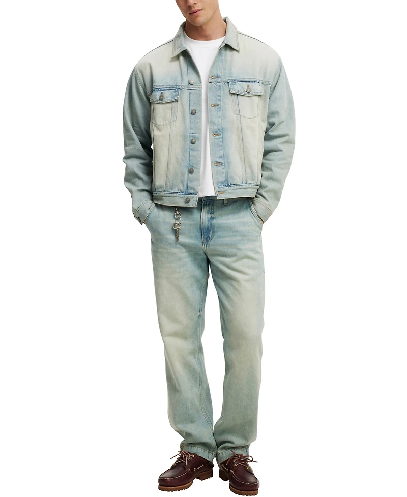 Cotton On Men's Oversized Trucker Jacket