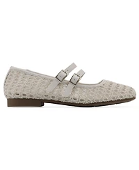 Cliffs by White Mountain Women's Besnik Mary Jane Round Toe Flats