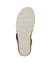 Cliffs by White Mountain Women's Tinnley Wedge Slip-On Sandals