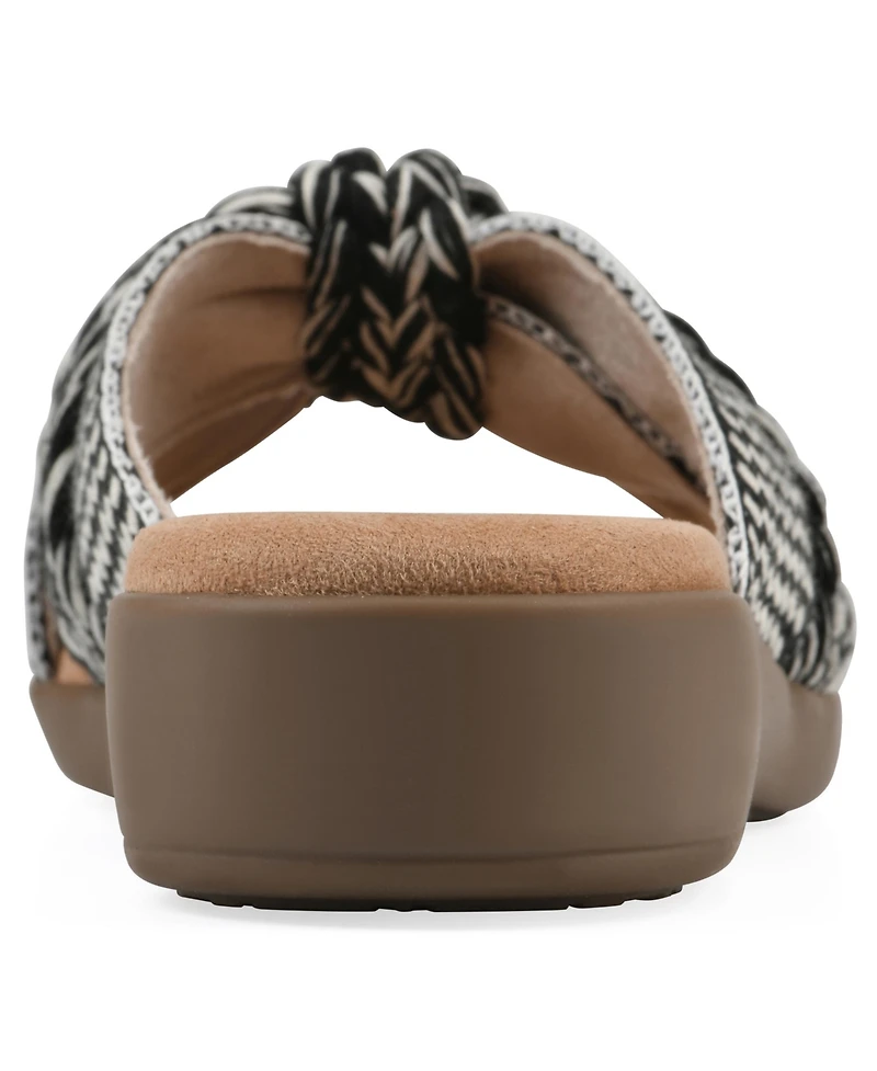 Cliffs by White Mountain Women's Blinding Slide Slip-On Sandals