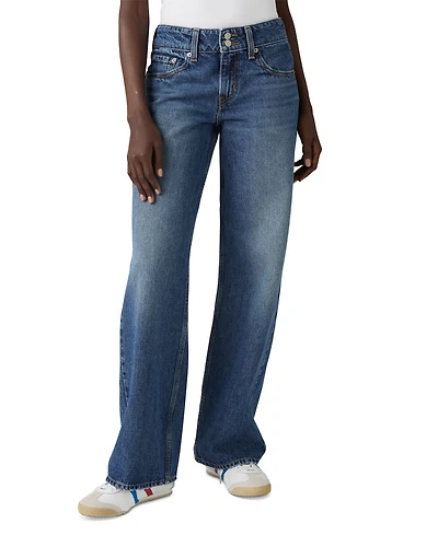 Levi's Women's Super-Low Double-Button Relaxed-Fit Denim Jean