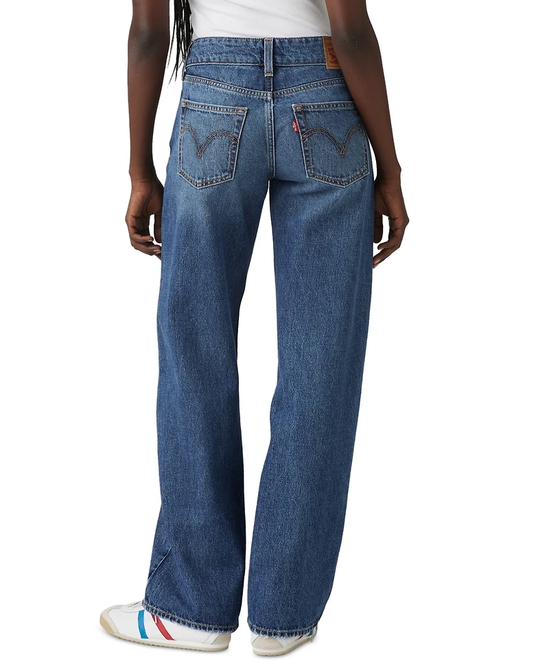 Levi's Women's Super-Low Double-Button Relaxed-Fit Denim Jean