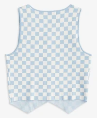 With Jules Big Girl Checkered Vest Top