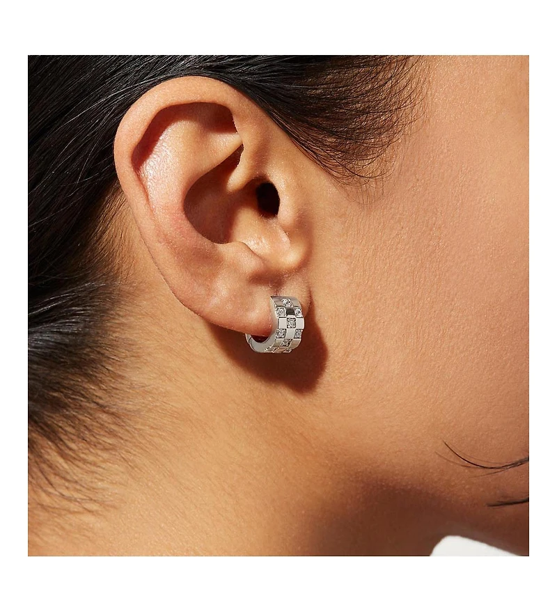 Ana Luisa Silver Hoop Earrings - Eden Silver