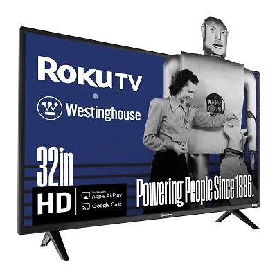 Westinghouse 32 Roku Smart Tv 720p Hd Led With Wi Fi Flat Screen Compatible With Apple Homekit Alexa Google Assistant