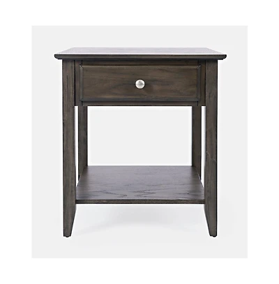 Modern Espresso End Table