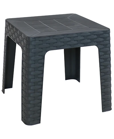 Square Patio Side Table