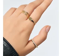 Ana Luisa Gold Ring Set - Adrianna