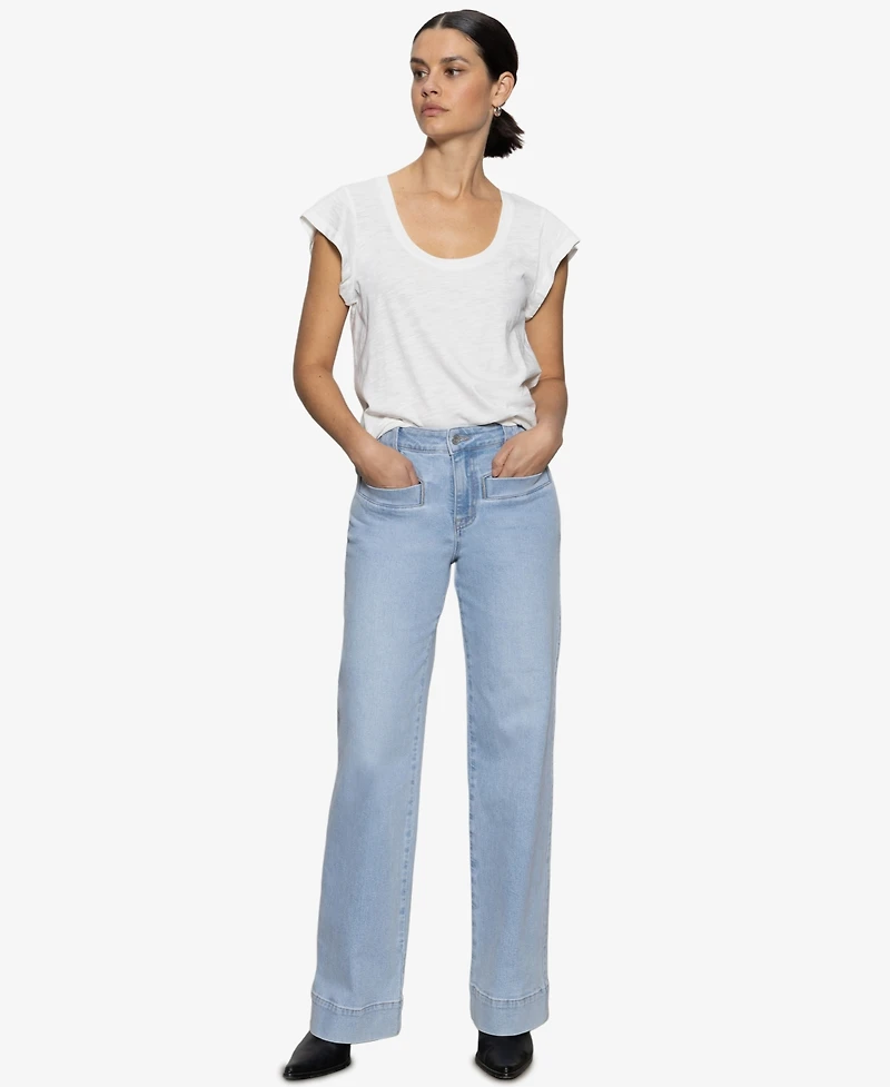 Sanctuary Women's West Side Crewneck Short-Sleeve T-Shirt