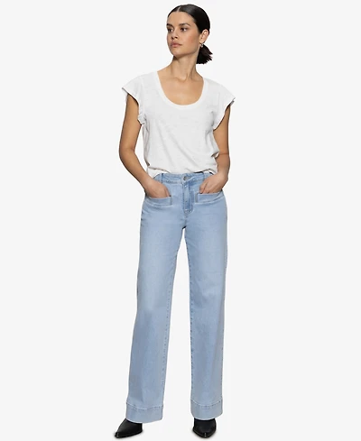 Sanctuary Women's West Side Crewneck Short-Sleeve T-Shirt