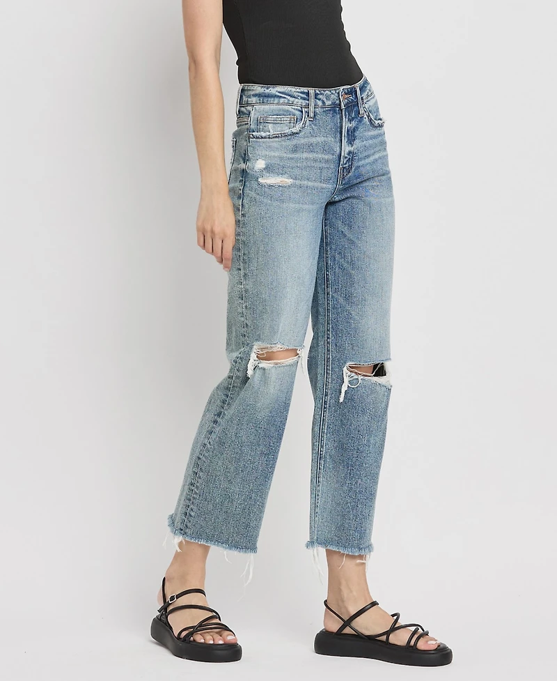 Flying Monkey Women's High Rise Dad Jeans