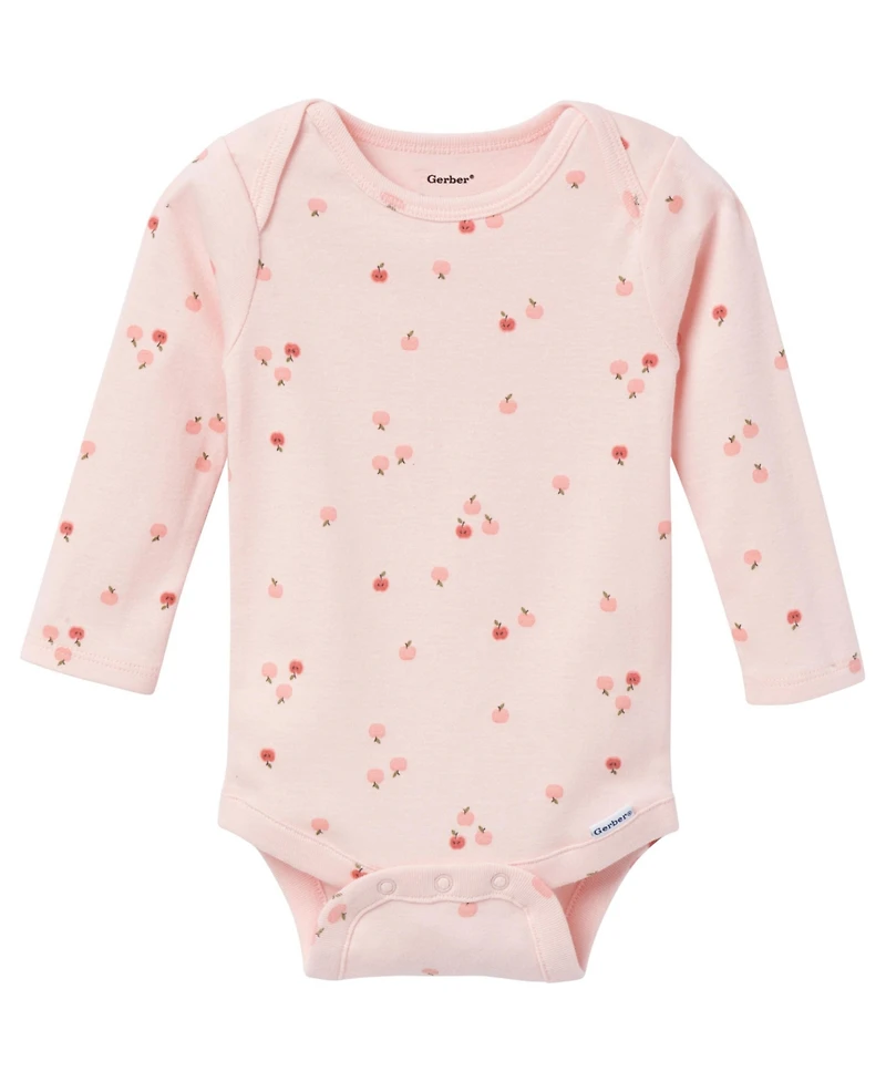 Gerber Baby Girls' 6-Pack Onesies Bodysuits