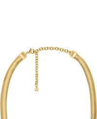 Michael Kors Chevron Snake Chain Necklace