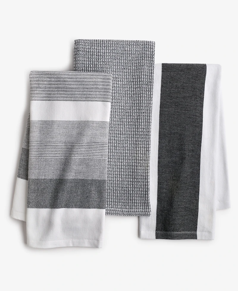 The Cellar 3 Pack Cotton Kitchen Towels, Exclusively at Macy's