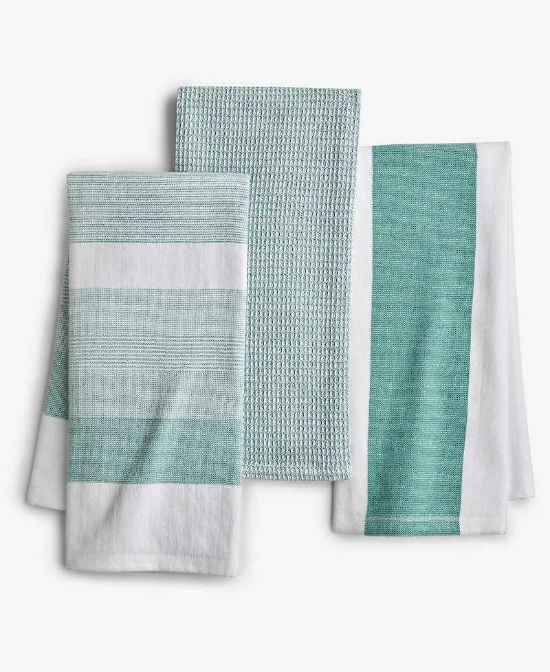 The Cellar 3 Pack Cotton Kitchen Towels, Exclusively at Macy's