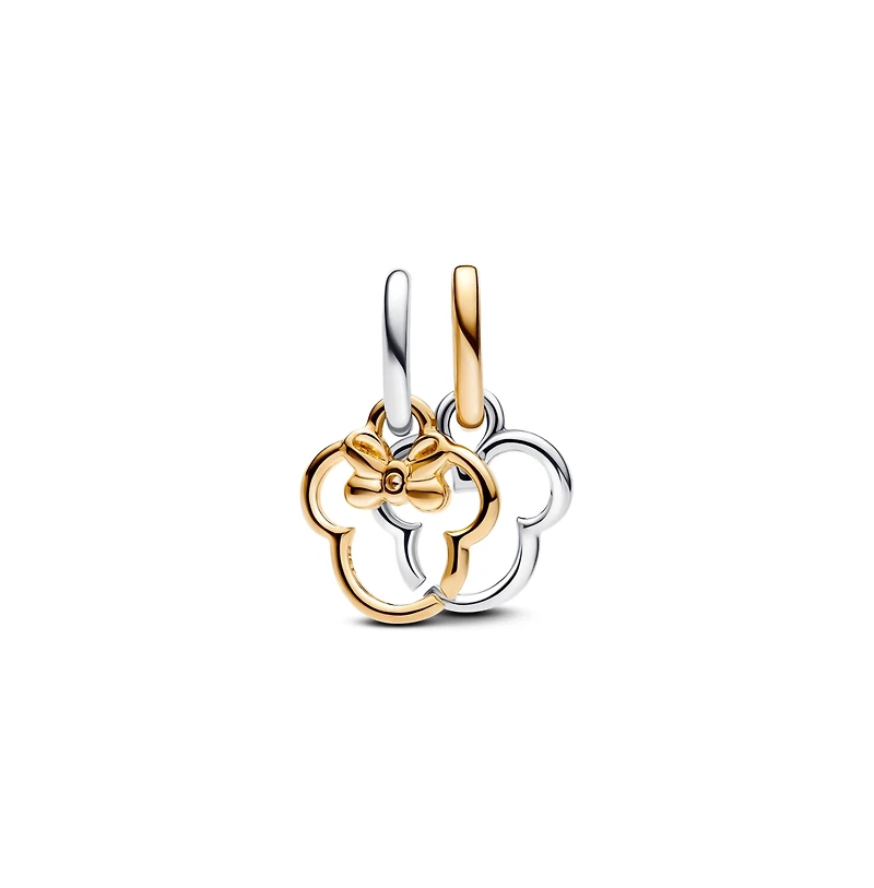Pandora Disney Mickey and Minnie Mouse Dangle Charms