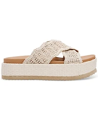 Dv Dolce Vita Women's Sivan Crisscross Platform Sandals