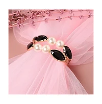 Crystal Pearl Bracelet
