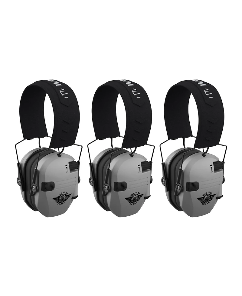 Walkers Razor Electric Slim (Talk to Me Goose Grey) Earmuffs -Pack