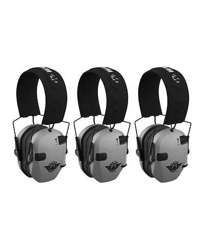 Walkers Razor Electric Slim (Talk to Me Goose Grey) Earmuffs -Pack