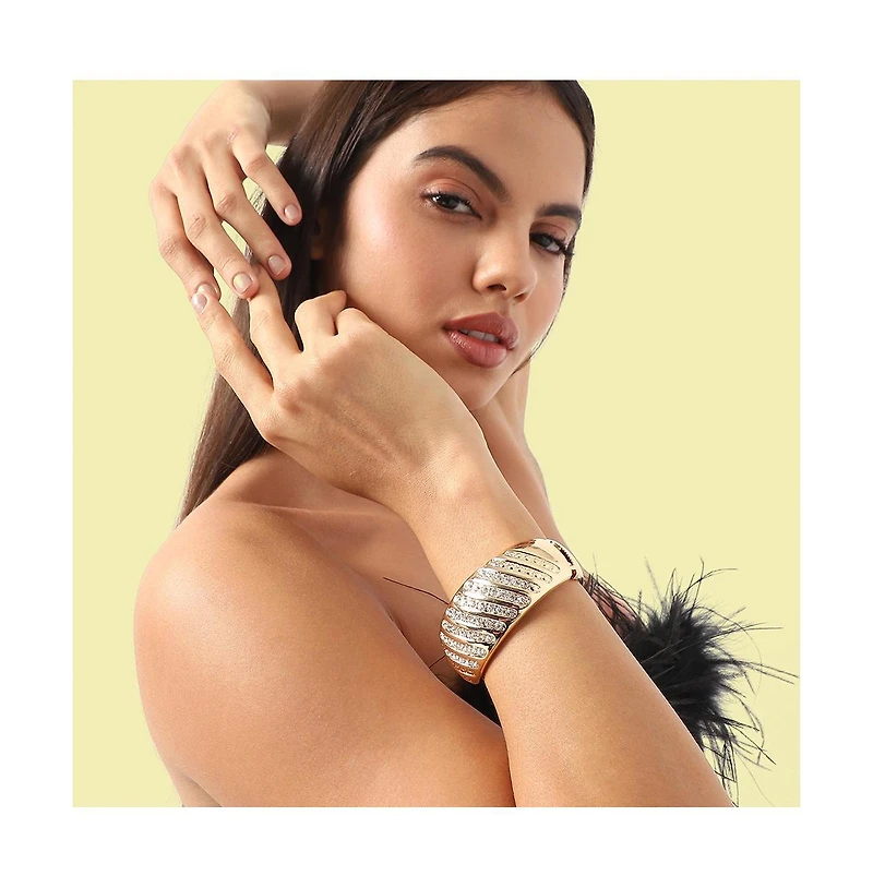 Twisted Lined Bracelet