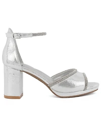 Jones New York Women's Belizy Block Heel Evening Dress Sandals