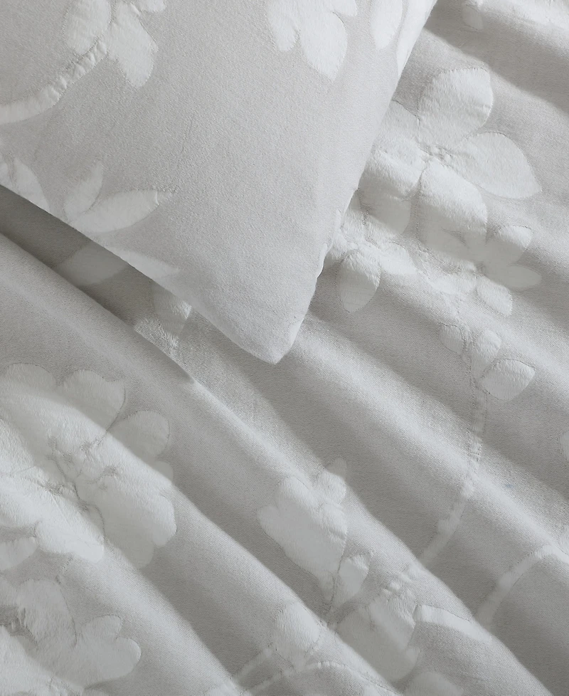 Calvin Klein Spring Branches Cotton Jacquard 3-Pc. Comforter Set, Queen