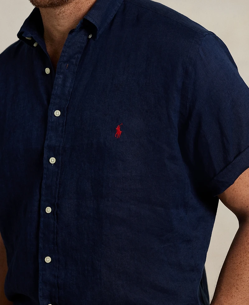Polo Ralph Lauren Men's Big & Tall Linen Shirt