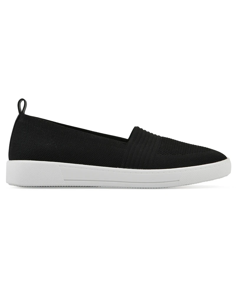 White Mountain Women's Upright Slip-On Sneakers