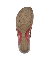 White Mountain Women's Valora Slip-On Clog Sandals