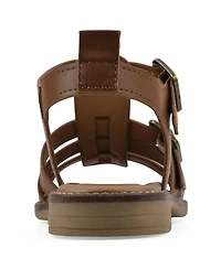 White Mountain Women's Mayday Round Toe Flat Sandals