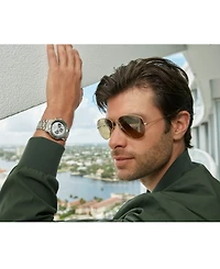 Citizen Men's Promaster Air Navihawk Silver-Tone Stainless Steel Bracelet Watch 40mm
