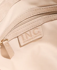 I.n.c. International Concepts Ajae Champagne Pearlized Quilted Shoulder Bag, Exclusively at Macy's