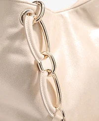 I.n.c. International Concepts Trippii Champagne Pearlized Medium Tote, Exclusively at Macy's