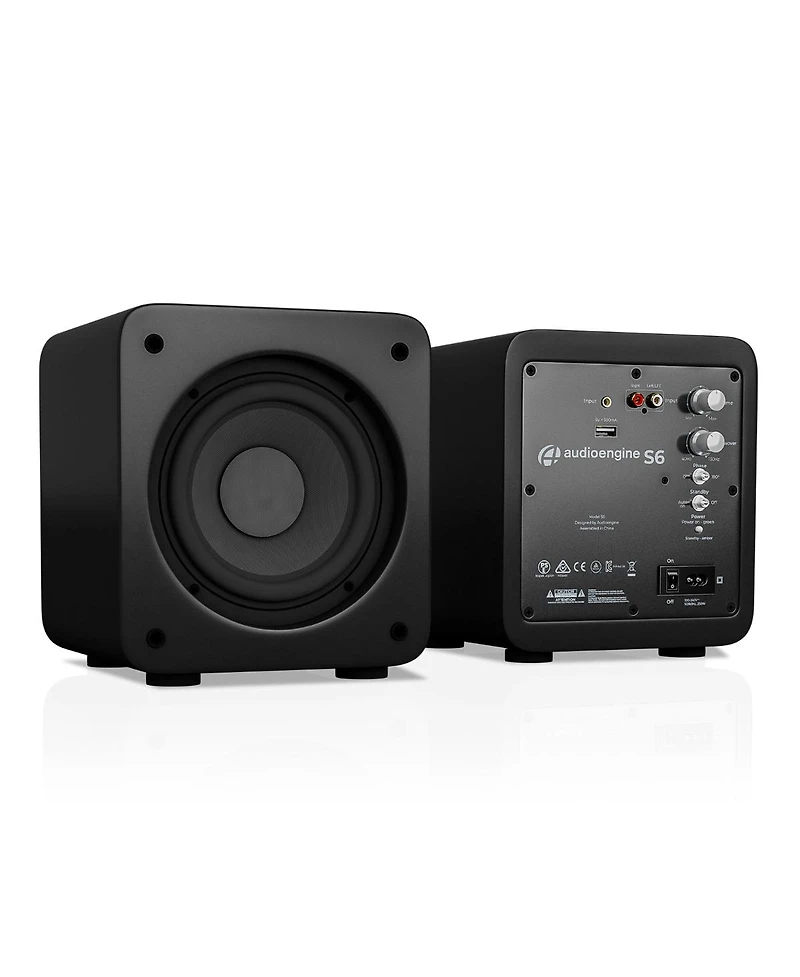 Audioengine S6 6" Powered Compact Subwoofer (Grey)