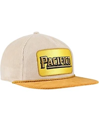Lids Men's Cream/Tan Pacifico Corduroy Rope Golf Snapback Hat