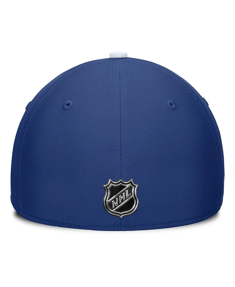 Fanatics Men's Blue/White Toronto Maple Leaf's Authentic Pro Rink Flex Hat