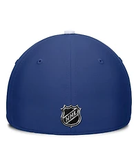 Fanatics Men's Blue/White Toronto Maple Leaf's Authentic Pro Rink Flex Hat