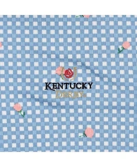 Puma Men's Blue Kentucky Derby Kentucky Derby Pique Gingham Polo