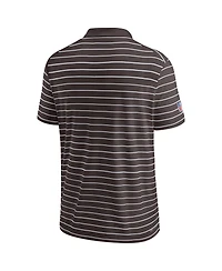Nike Men's Brown Cleveland Browns Sideline Lock Up Victory Performance Polo