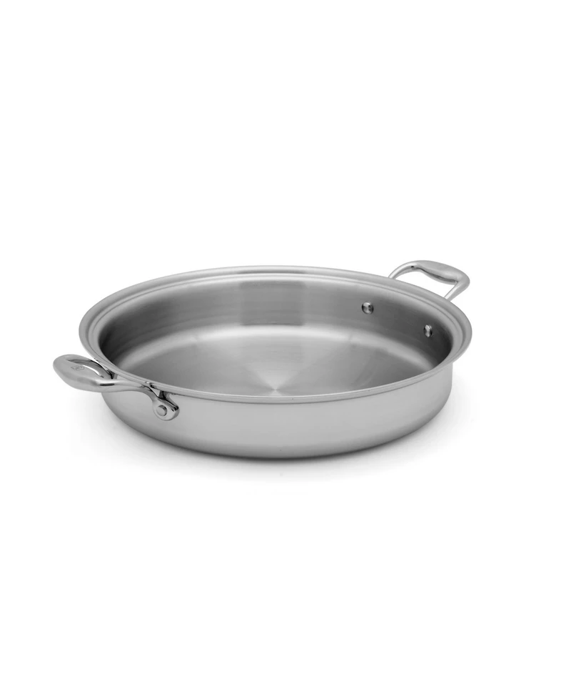 Heritage Steel Titanium Series Fully Cladded 5-Quart Sauteuse with Lid
