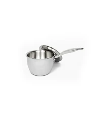 Heritage Steel Titanium Series Fully Cladded 2-Quart Saucier with Lid