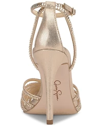 Jessica Simpson Women's Paveri Huarache Rhinestone Stiletto Pumps