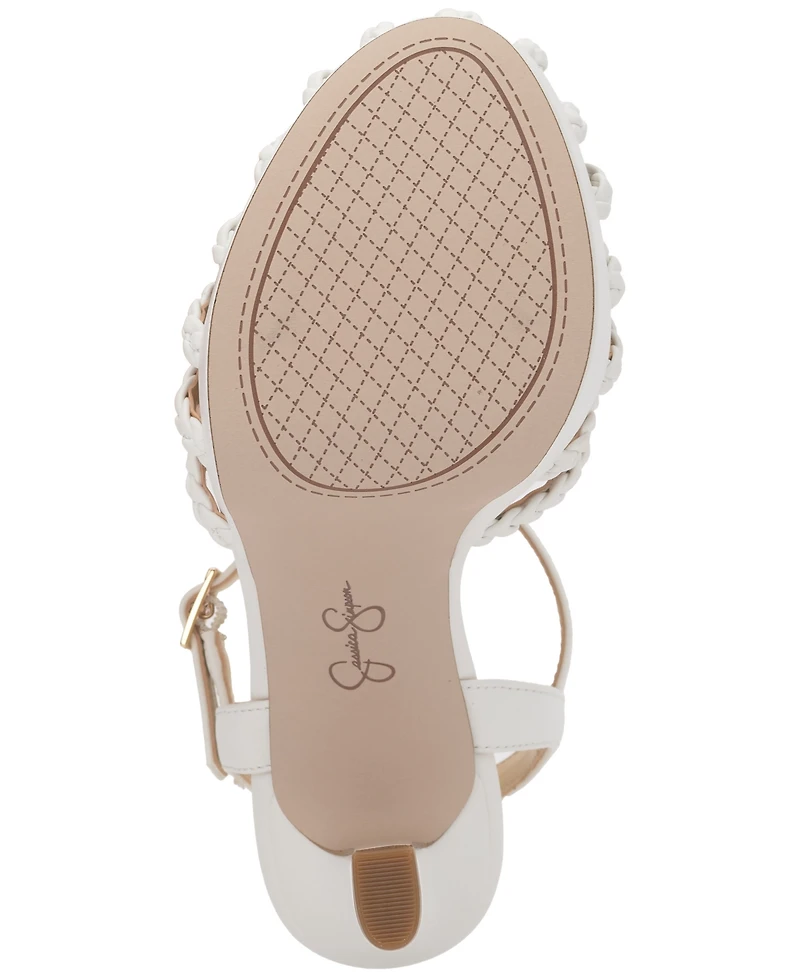 Jessica Simpson Women's Inaia Woven Platform Dress Sandals
