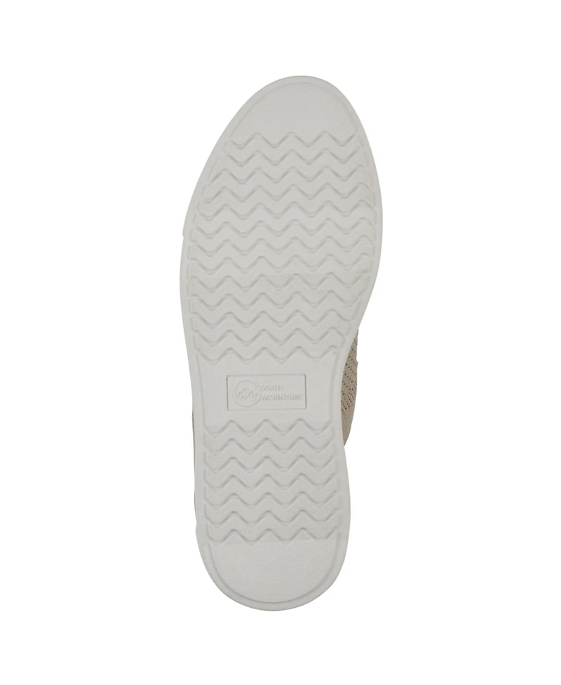 White Mountain Women's Uncut Slip-On Sneakers