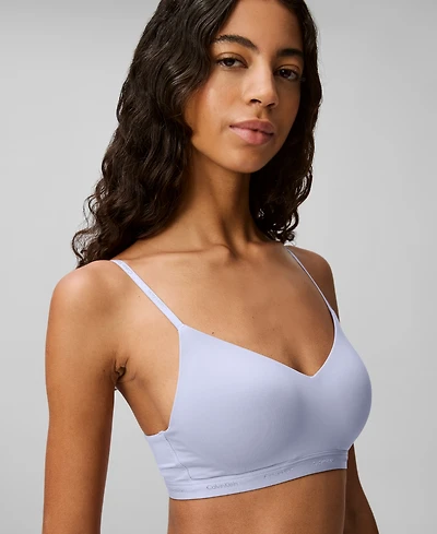 Calvin Klein Women's Form To Body Lightly Lined Bralette QF7618