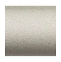 Kenney Nadia Premium Decorative Curtain Rod - Stylish 1 Inch Brushed Nickel with Elegant Diamond Finials